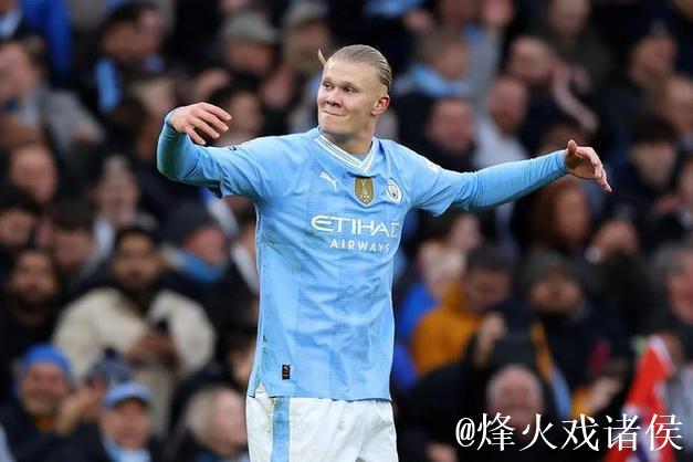 哈兰德加盟曼城后已打进147球，福登同期打进65球队内第二多